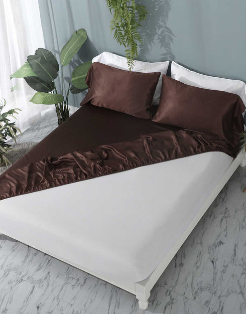 19 Momme Silk Fitted Sheet (1 pcs) (T)